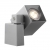 NANO LED reflektor - kinkiet kierunkowy Alu szary